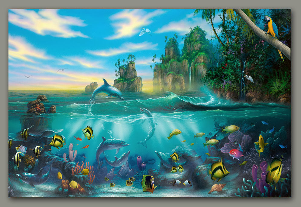 Paradise Found — Above & Below by David C. Miller
