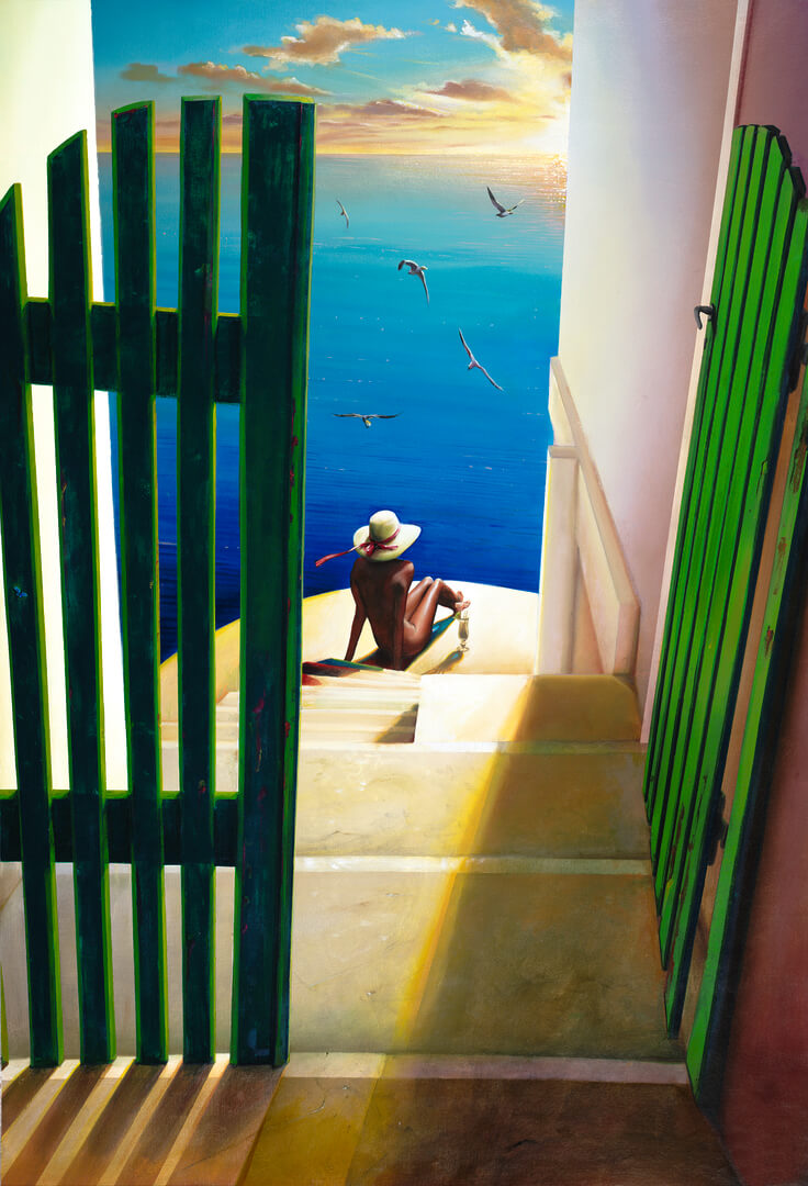BLUE SKY by Orlando Quevedo