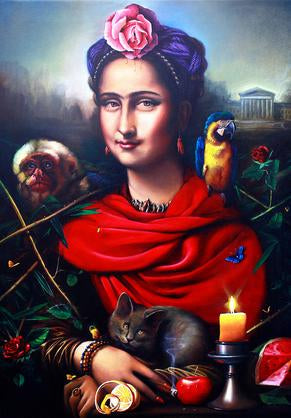 FRIDA MONALISA by Orlando Quevedo