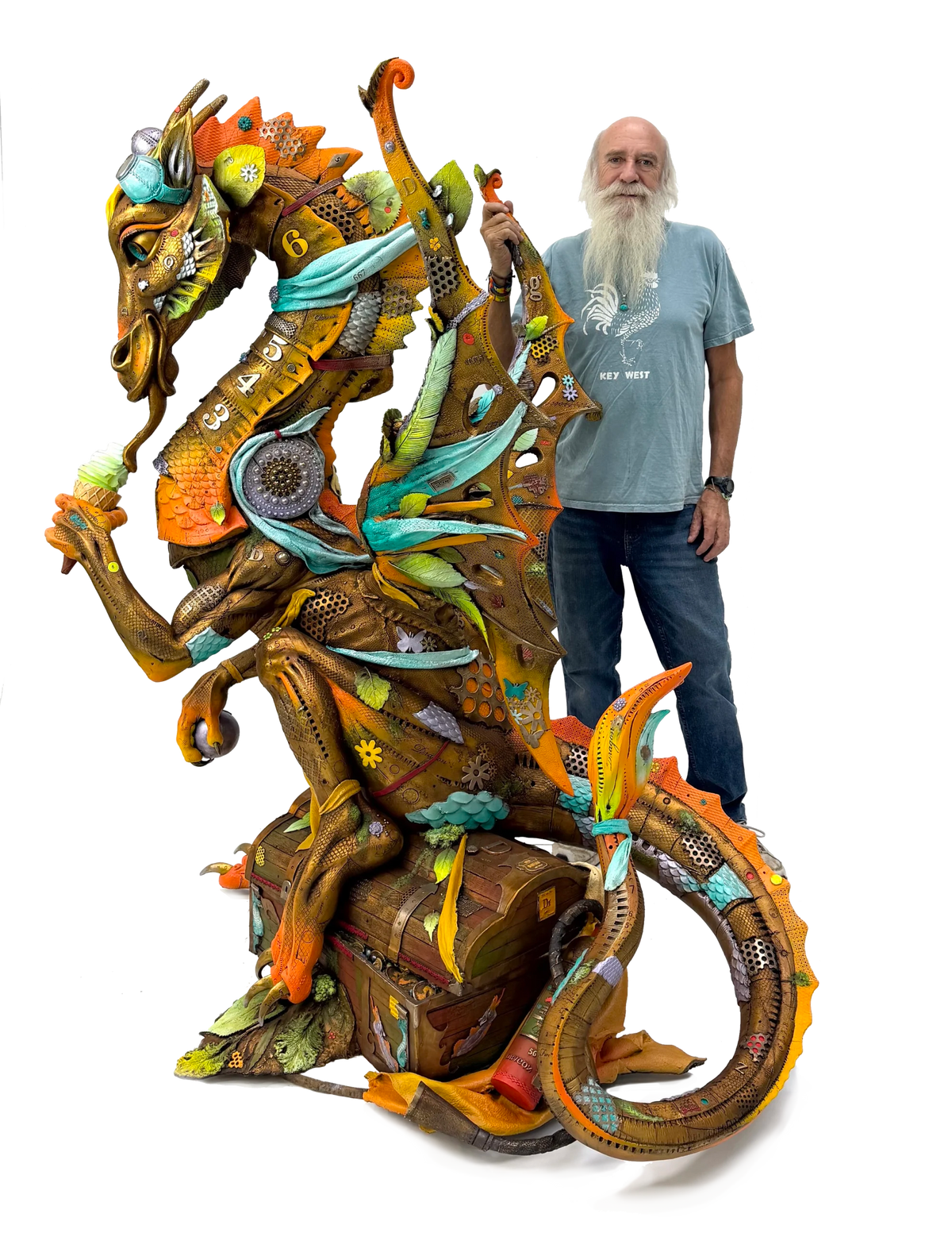 Davian Life Size bronze sculpture by Nano Lopez