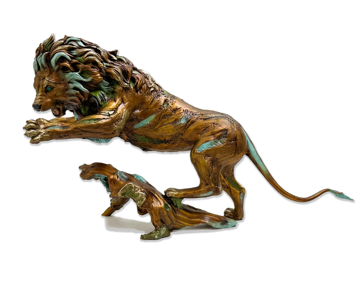 Leonel Medium bronze sculpture by Nano Lopez