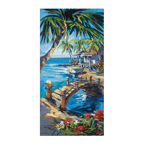 Island Path by Steve Barton