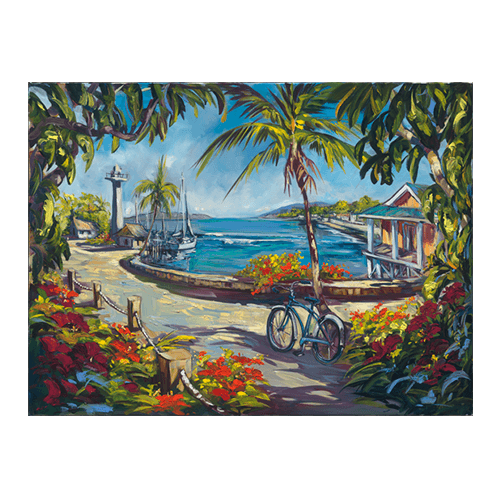 Lahaina Streets by Steve Barton