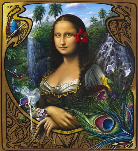 MONA LISA CUBANA MONALISA by Orlando Quevedo