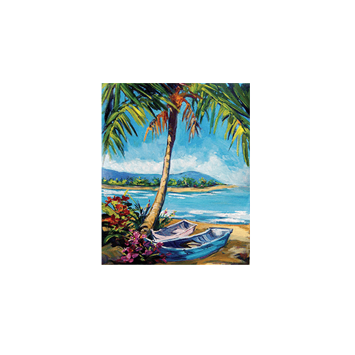 Palm Shade by Steve Barton