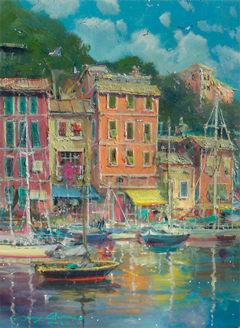 Portofino Reflections by James Coleman