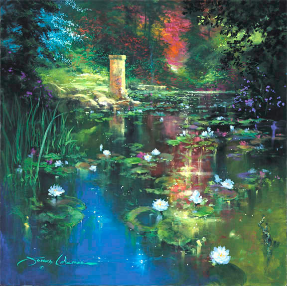 Reflections In The Sparkling Light by James Coleman