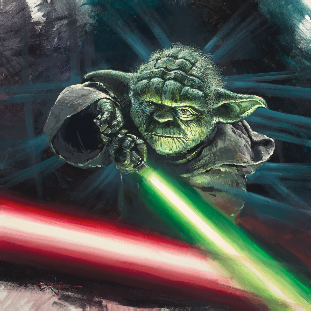 Good VS Evil by Rodel Gonzalez