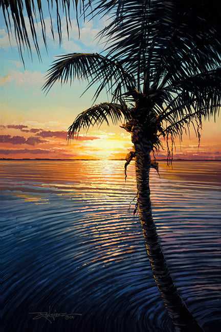Sunset Ripples by Rodel Gonzalez