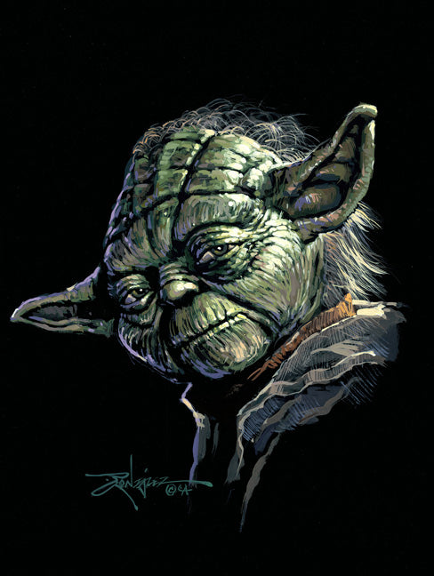 Yoda by Rodel Gonzalez
