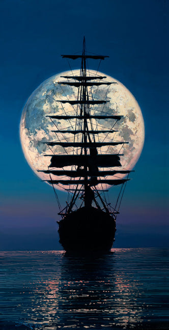 Sailing To The Moon by Rodel Gonzalez