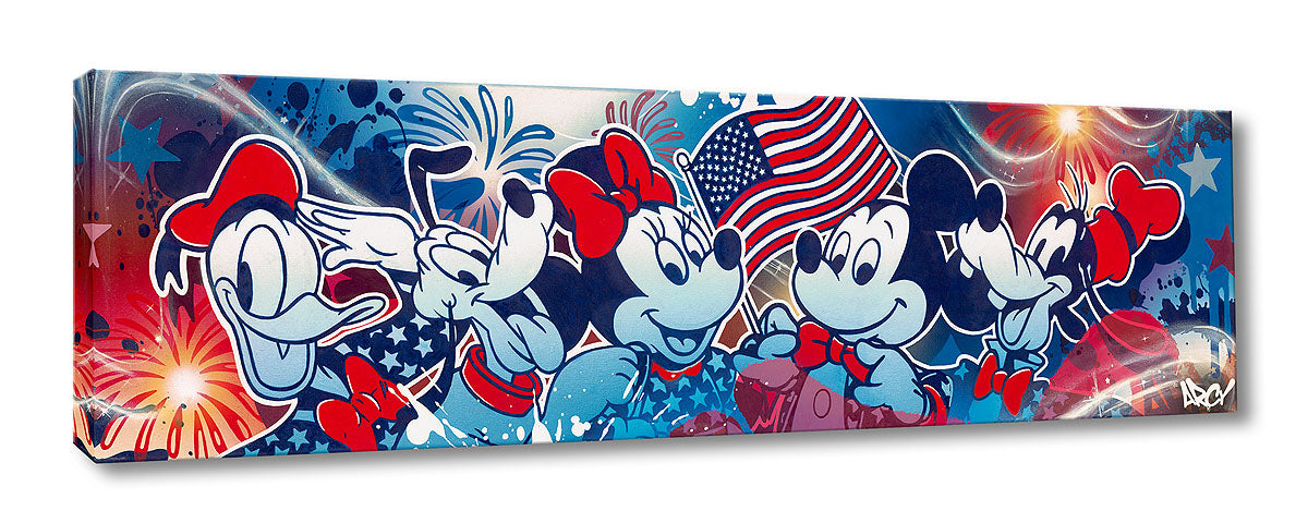 Stars, Stripes, and Timeless Friends by ARCY