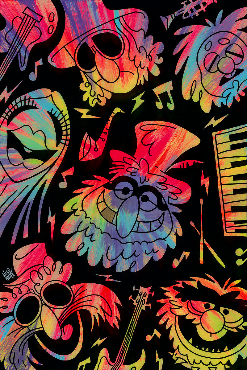 Psychedelic Mayhem by Beau Hufford