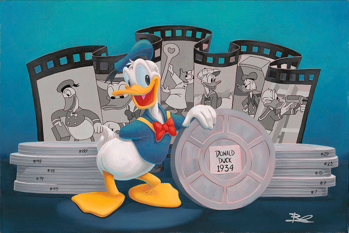 Icons of Animation: Donald by Ben Olson