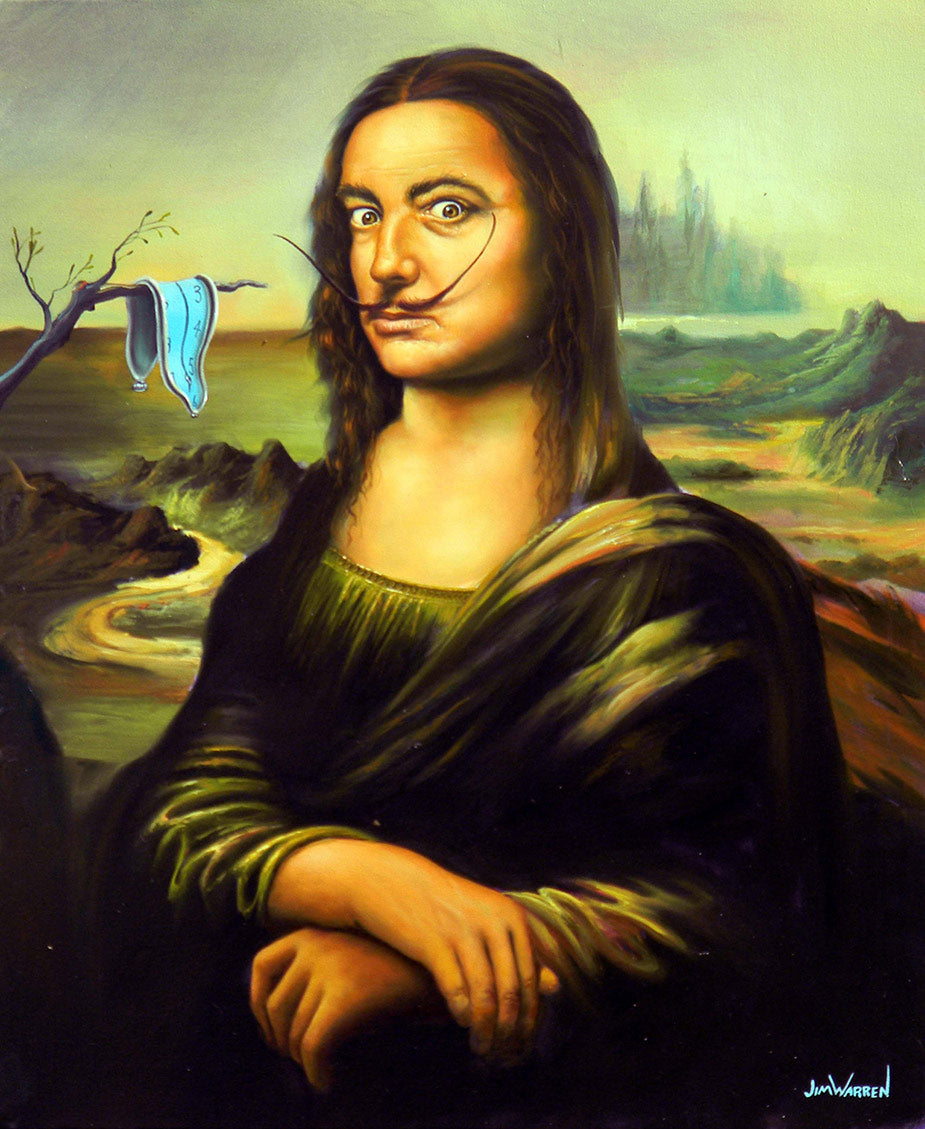 Dali by Da Vinci by Jim Warren