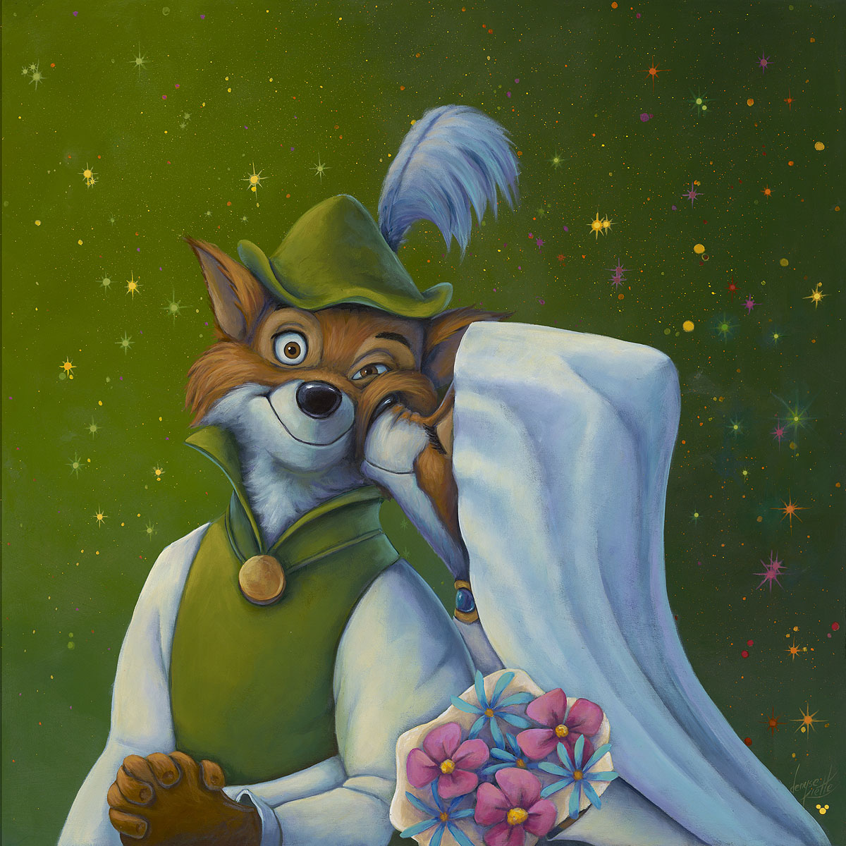 Oo-De-Lally Kiss by Denyse Klette