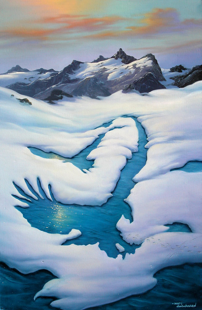 Eagles Landing by Jim Warren