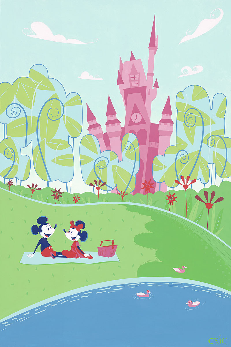 Castle View for Two by Eric Doggett