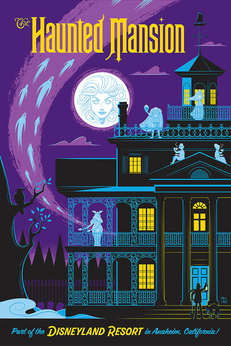 Disneyland's Haunted Mansion by Eric Tan