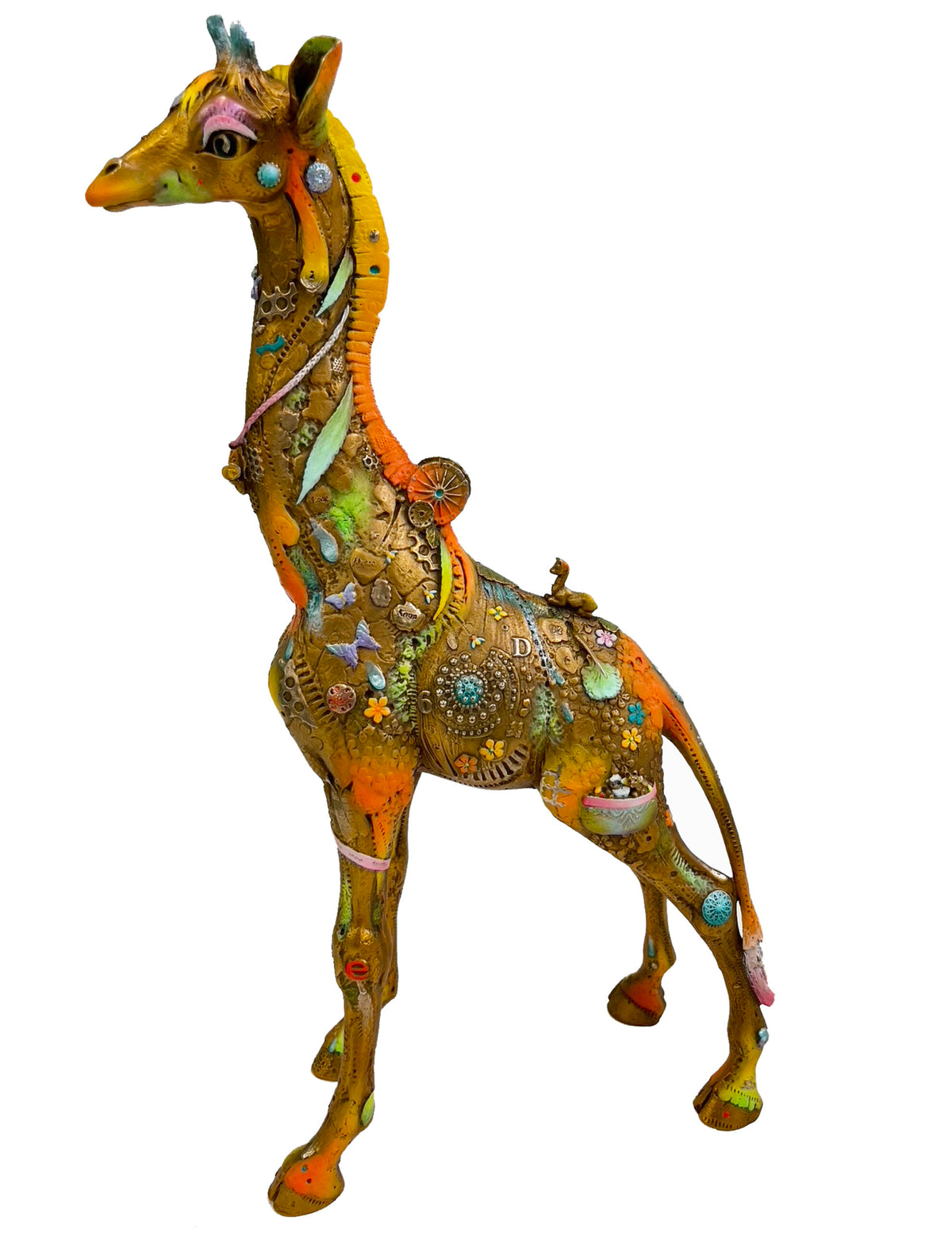 Iris Medium bronze sculpture by Nano Lopez