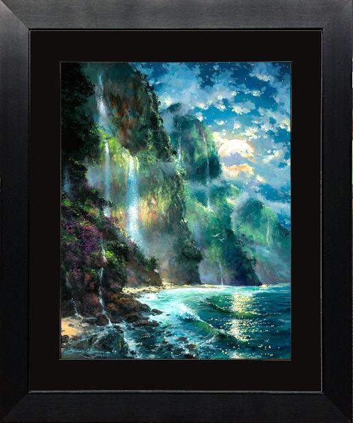 Mystical Napali Moon by James Coleman