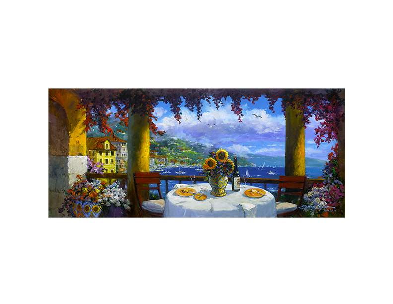 Terrace of Love by James Coleman