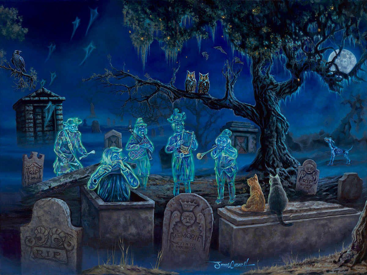 Graveyard Soiree by James Crouch