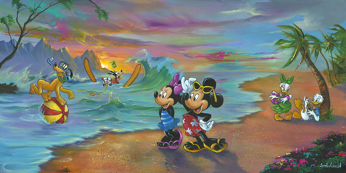 Mickey and the Gang’s Hawaiian Vacation by Jim Warren
