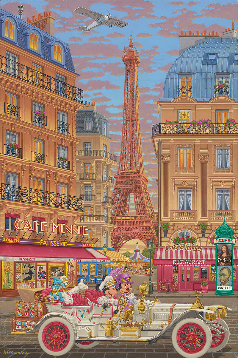 New York to Paris by Manuel Hernandez