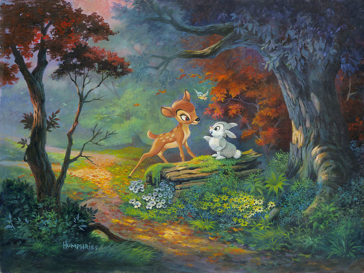 A Friendship Blossoms by Michael Humphries