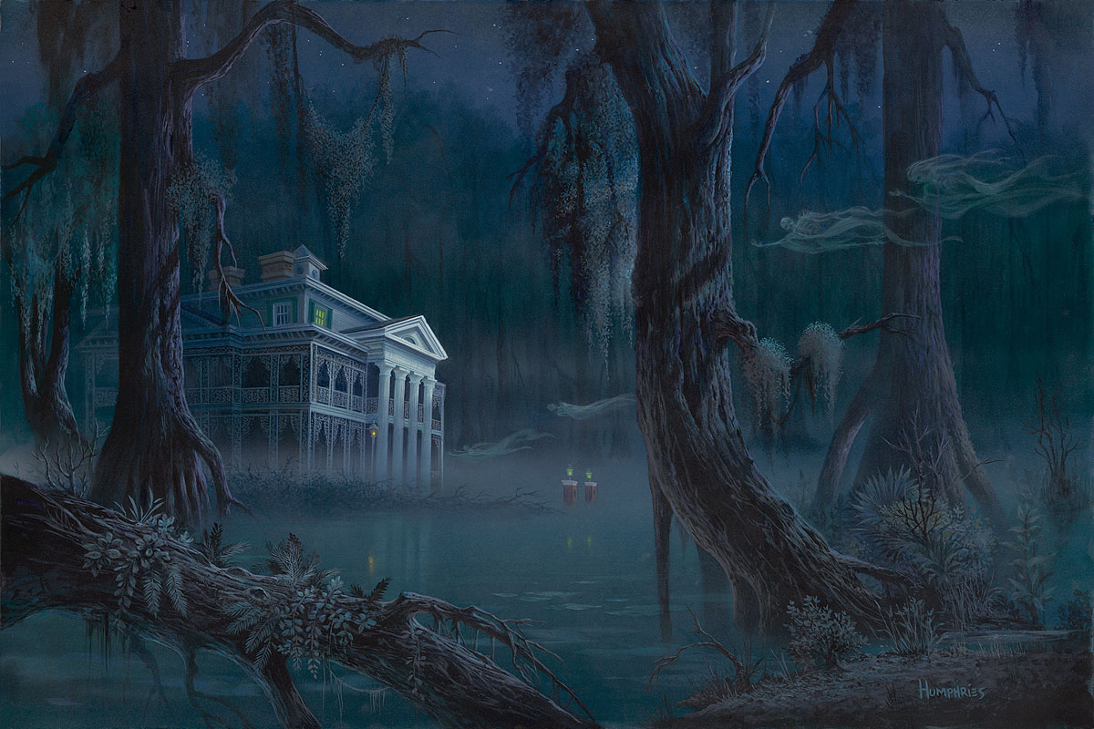 Spirits in the Bayou by Michael Humphries