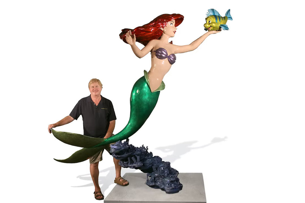 Ariel — 9-Foot Monumental Bronze by Michael Maiden — photograph 2