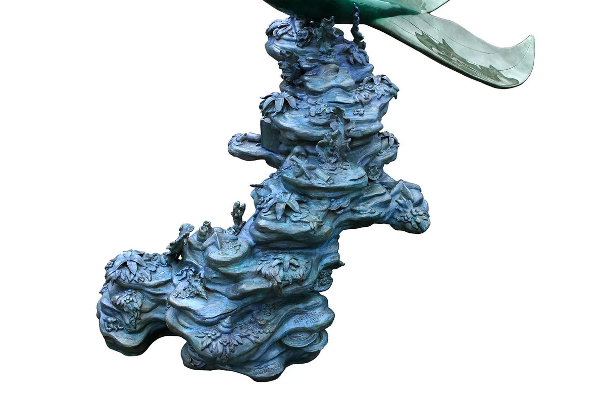 Ariel — 9-Foot Monumental Bronze by Michael Maiden — photograph 5