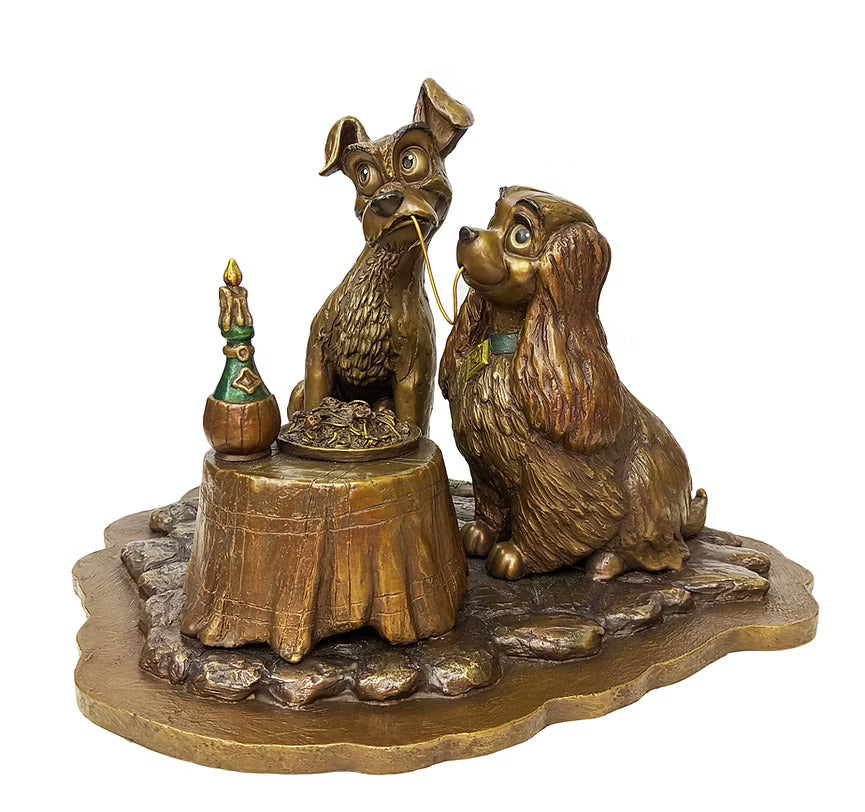 Lady and the Tramp — Date Night Bronze