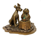 Lady and the Tramp Bronze by Michael Maiden — photograph 2