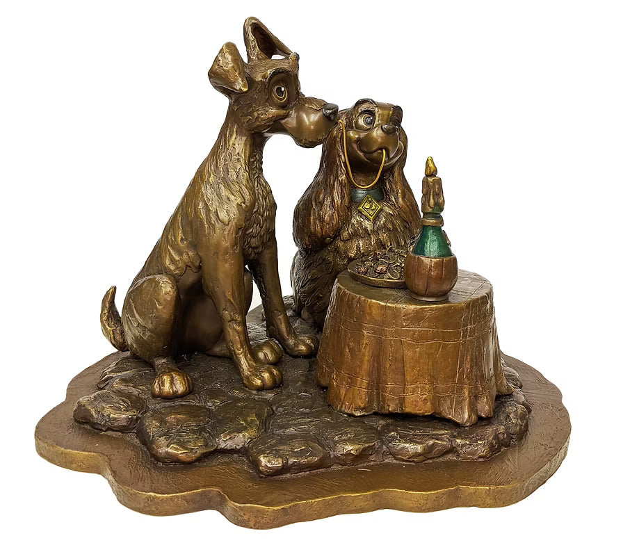 Lady and the Tramp Bronze by Michael Maiden — photograph 3