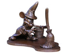 Mickey the Reluctant Sorcerer Bronze by Michael Maiden — photograph 3