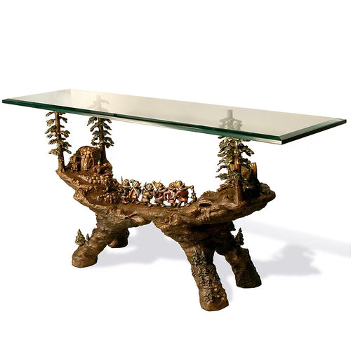 7 Dwarfs Arch Entry Table bronze by Michael Maiden