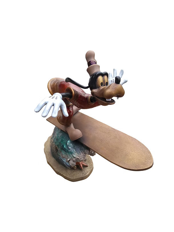 Surfing Goofy Bronze by Michael Maiden — photograph 2