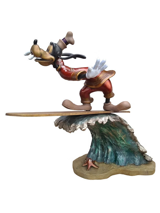 Surfing Goofy Bronze by Michael Maiden — photograph 3