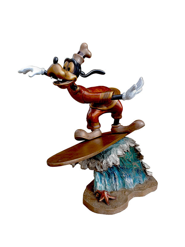 Surfing Goofy Bronze by Michael Maiden — photograph 7