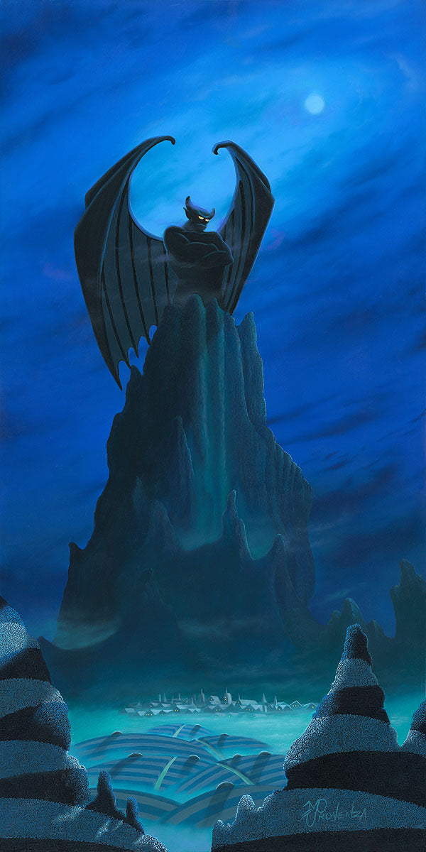 A Dark Blue Night by Michael Provenza