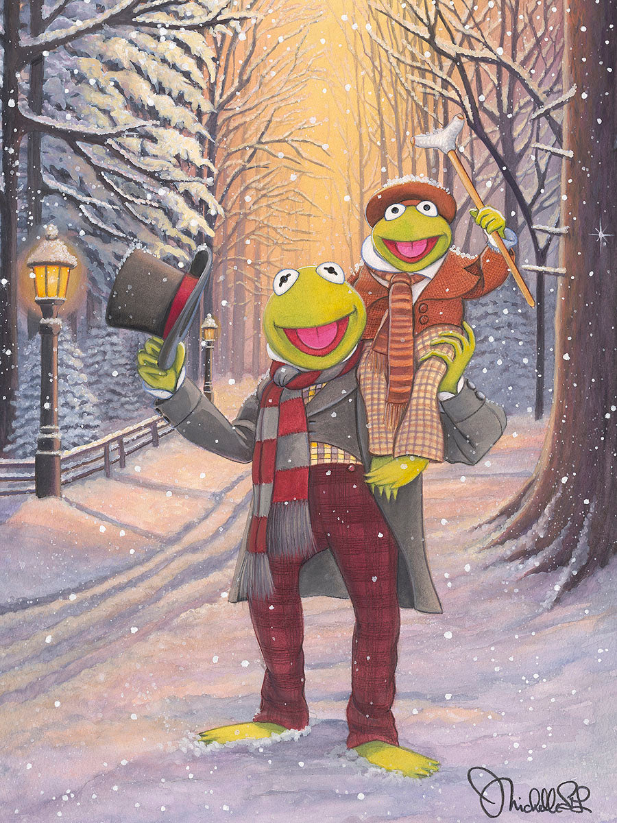 Kermit and Tiny Tim