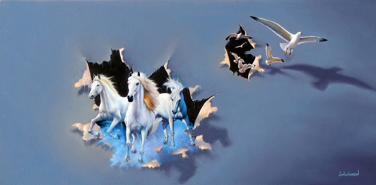 Night of the Living Canvas by Jim Warren