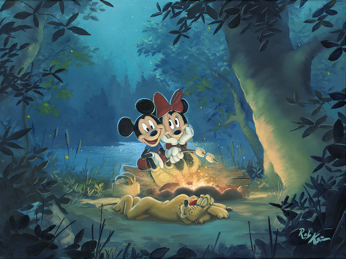 Family Camp Out by Rob Kaz