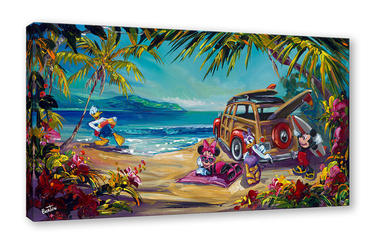 Surf Day by Steve Barton