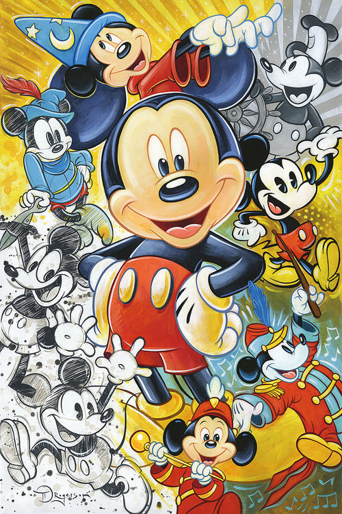 90 Years of Mickey Mouse by Tim Rogerson