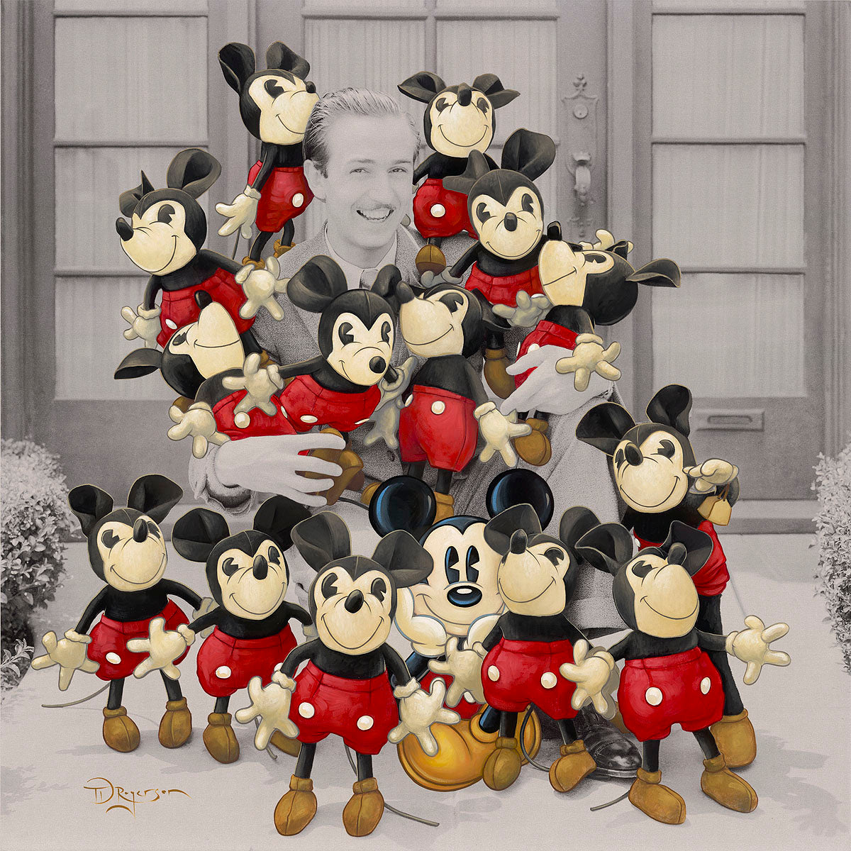 Hidden Mickey by Tim Rogerson