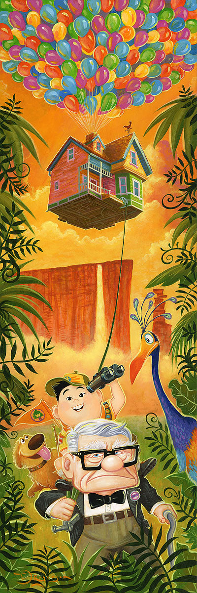 Journey to Paradise Falls by Tim Rogerson