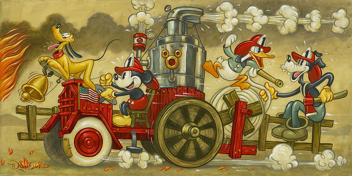Mickey's Fire Brigade by Tim Rogerson
